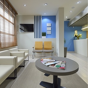 Welcoming waiting room